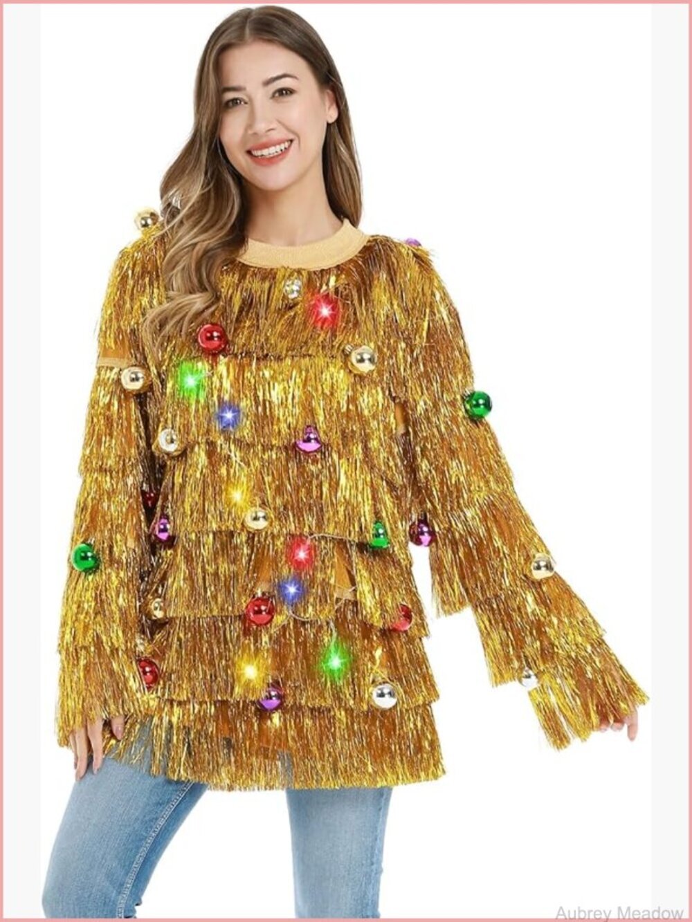 Ugly Christmas Sweater Santa Pullover Cardigan Festive Party